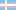 Texture of the Swedish flag with transgender flag colors.